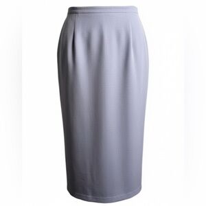Vintage Plus Size Pale Purple Pencil Straight Maxi Skirt - Size 24W